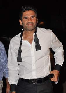 Sunil Shetty at Promotional event of film 'Thank You' at Madh Island