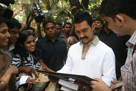 Aamir Khan birthday celebrations