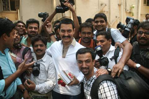 Aamir Khan birthday celebrations