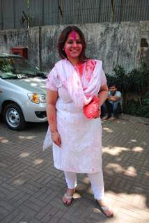 Kiran Bawa's Holi Party at Versova