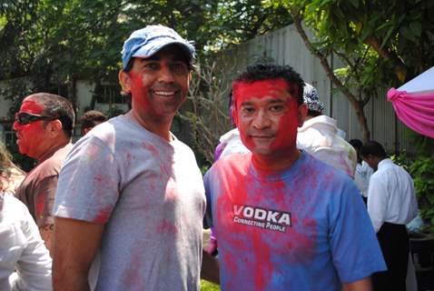 Ken Ghosh at Ekta Kapoor, Sanjay Gupta and Kiran Bawa's Holi Party at Versova