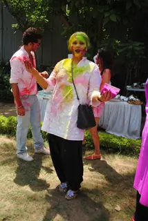 Guddi Maruti at Ekta Kapoor, Sanjay Gupta and Kiran Bawa's Holi Party at Versova