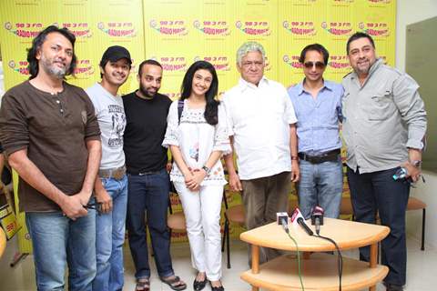 Cast and crew at Radio Mirchi premiere the music of movie 'Teen Thay Bhai'