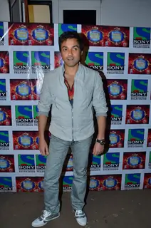 Bobby Deol on the set of Comedy Circus. .