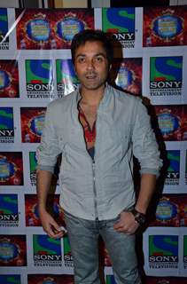 Bobby Deol on the set of Comedy Circus. .