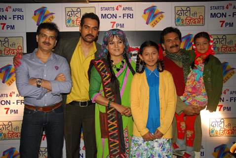 Cast and crew at Press Conference of Zee Tv new show 'Chhoti Si Zindagi'