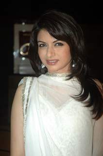 Bhagyashree at Marathi awards at Cinemax. .