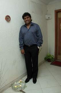 Johny Lever at Aftab Shivdasani place