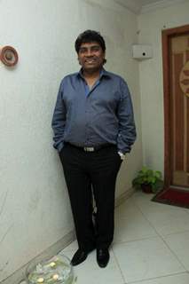 Johny Lever at Aftab Shivdasani place