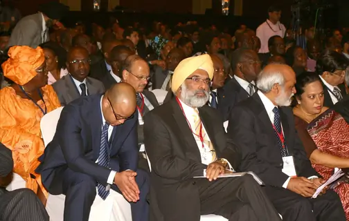 Delegates at the inauguration of ''7th CII-Exim Bank Conclave on India Africa Project Partnership 2011