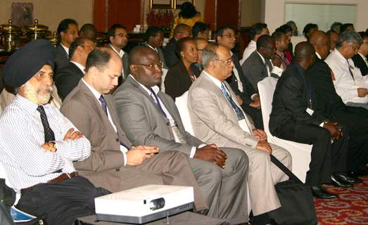 Delegates at the conference &quot;Power and Energy: at the ''7th CII-Exim Bank