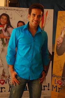 Tusshar Kapoor at Love U... Mr. Kalakaar! Promo Shoot in Filmcity