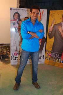 Tusshar Kapoor at Love U... Mr. Kalakaar! Promo Shoot in Filmcity