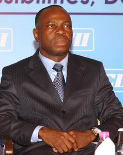 Prime Minister of Togo, Gilbert Fossoun Houngbo,  at the valedictory session of  the ''7th CII-Exim Bank Conclave on India Africa Project Partnership 2011