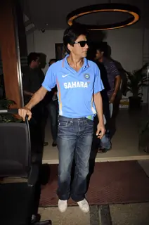 Shahrukh Khan's cricket screening at Mannat