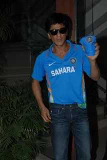 Shahrukh Khan's cricket screening at Mannat