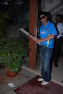 Shahrukh Khan's cricket screening at Mannat