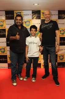 Shankar Mahadevan, Darsheel and Loy at Music launch of movie 'zokkomon' at Planet M,Churchgate,Mumba