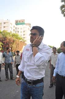 Sunil Shetty during the promotion of their film 'Thank You'