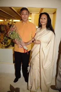 Anang Desai at the Wedding Cafe launch with designer Umair Zafar's collection at Andheri