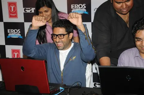 Abhishek Bachchan at Zapak.com Game film event at Novotel