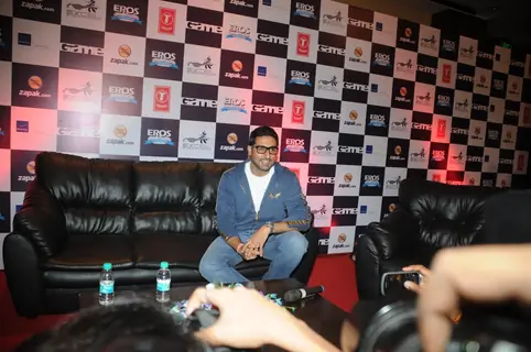 Abhishek Bachchan at Zapak.com Game film event at Novotel
