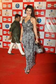 Mink Brar at Big Marathi Awards at Tulip Star