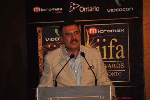 Boman Irani at IIFA Awards nomination in Toronto, Ontario, Canada