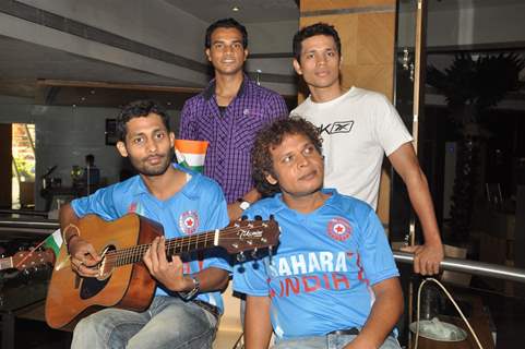 Mink Brar celebrate World Cup Final 2011 at Peninsula hotel