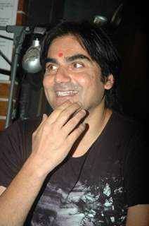 Arbaaz Khan at Joshua Inc studio to promote aninamtion film