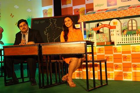 Rani promotes P &G's Shiksha building