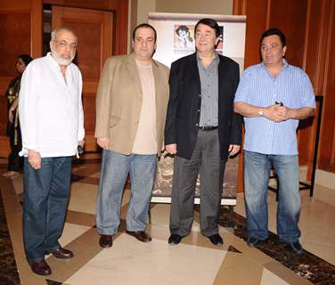 Rishi, Randhir & Rajiv at IIFA-Raj Kapoor event at JW Marriott, Juhu, Mumbai. .