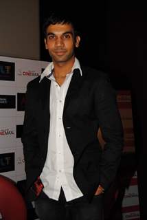 Raj Kumar Yadav at first look launch of Ragini MMS at Cinemax, Mumbai