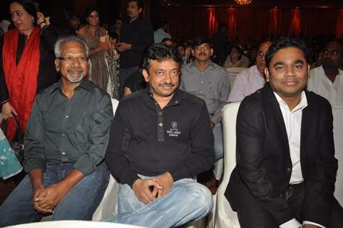 Mani Ratnam and Ramgopal Verma unveils AR Rahman's The Spirit of Music at Novotel, Juhu, Mumbai