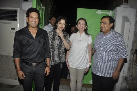 Sachin and Anjali Tendulkar, Mukesh and Nita Ambani lockers bash for Yuvraj Singh's World Cup Succes