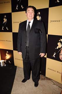 Randhir Kapoor grace Johnie Walker-Mika hakkinen bash at Tote, Mahalakshmi in Mumbai on Thursday Night. .