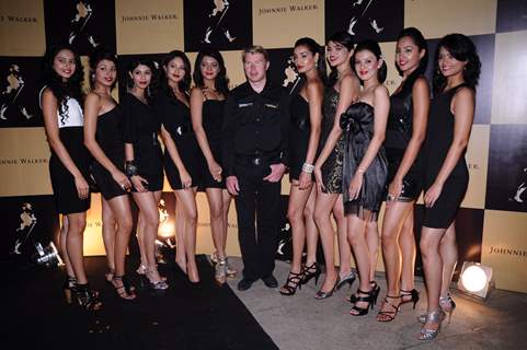 Johnie Walker-Mika hakkinen bash at Tote, Mahalakshmi in Mumbai on Thursday Night. .