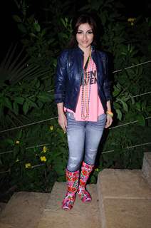 Soha Ali Khan on the sets of Soundtrack at Bandra, Mumbai