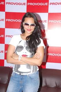 Sonakshi Sinha launches the new store of Provogue at A S Rao Nagar,Hyderabad