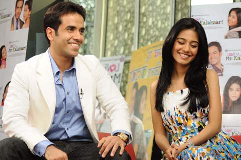 Tusshar Kapoor and Amrita Rao at Love U... Mr. Kalakaar! music Launch at Cinemax, Mumbai