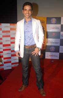 Tusshar Kapoor at Love U... Mr. Kalakaar! music Launch at Cinemax, Mumbai