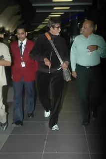 Big B returns from Poland visit