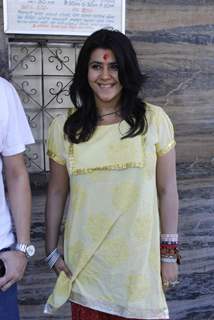 Ekta Kapoor promotes her Marathi Movie at Plaza, Mumbai. .