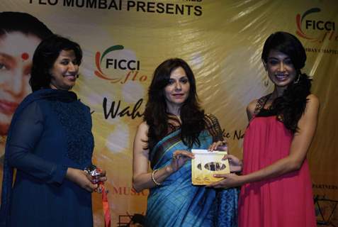 Sarah Jane and Lilltte Dubey at FICCI-FLO event at Sion, Mumbai. .