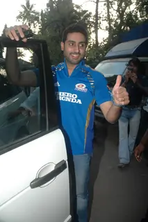 Abhishek Bachchan promotes GAME with Rana Duggabatti Dum Maro Dum on the sets of Maryada Juhu