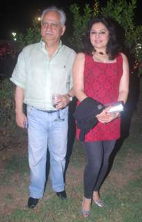 Ramesh and Kiran Sippy at the night Arena Polo Event, Polo Ground