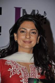 Juhi Chawla at music launch of film 'I Am'