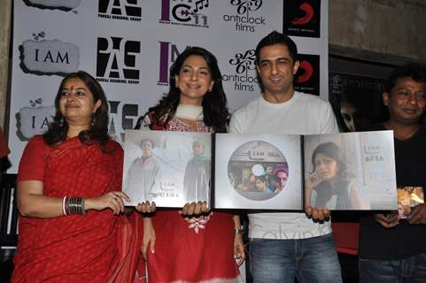 Juhi Chawla and Sanjay Suri at music launch of film 'I Am'