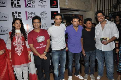 Juhi Chawla and Sanjay Suri at music launch of film 'I Am'