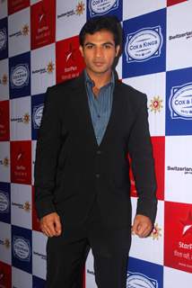 Mohammad Nazim as Ahem of Saathiya family of Star Plus snapped before leaving for Switzerland